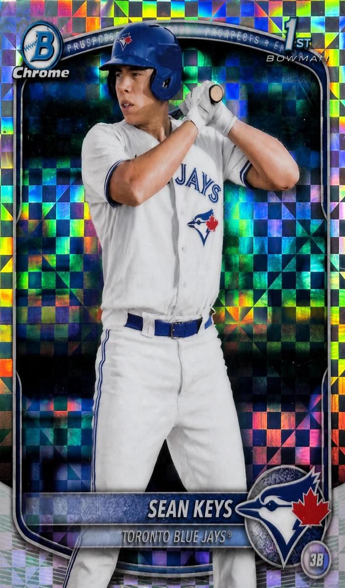 2025 Bowman Chrome Prospects Baseball X-Fractor Sean Keys #BCP-89