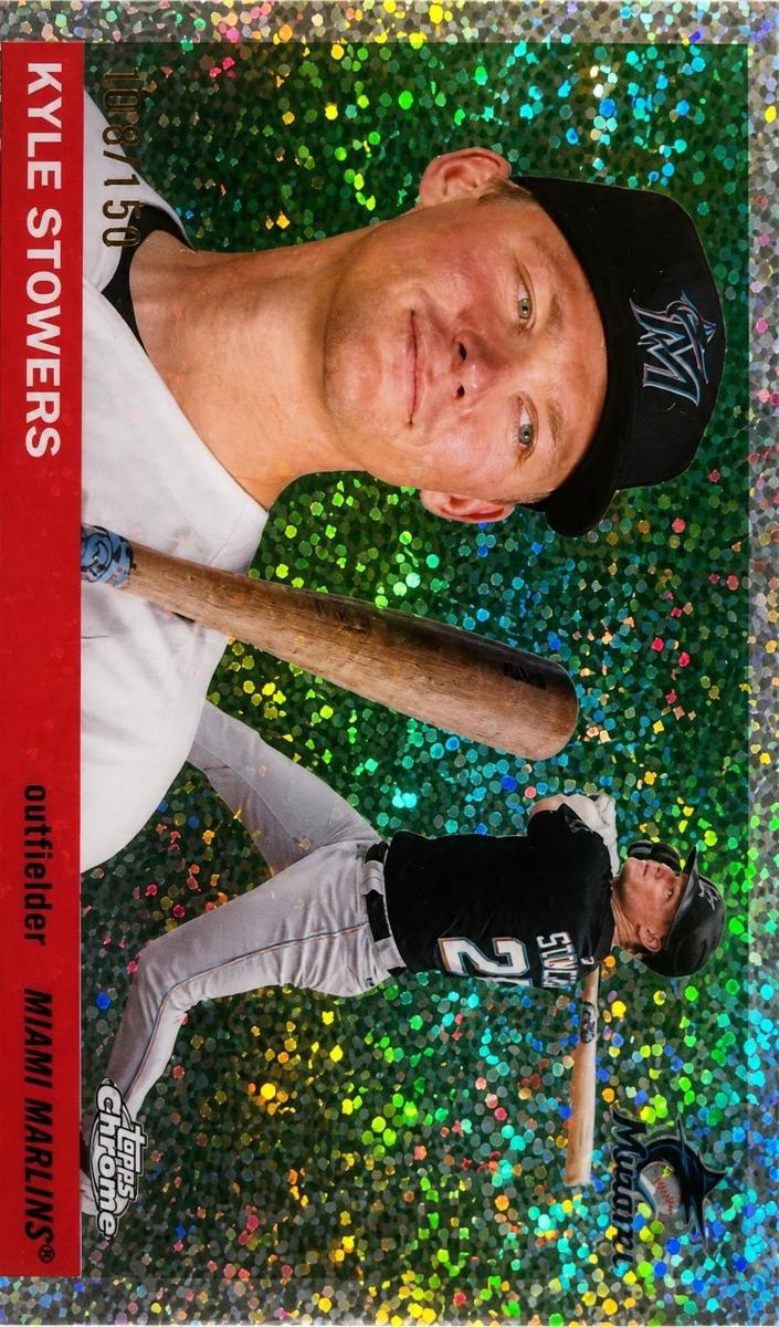 2025 Topps Chrome Platinum Baseball Speckle Refractor Kyle Stowers #72