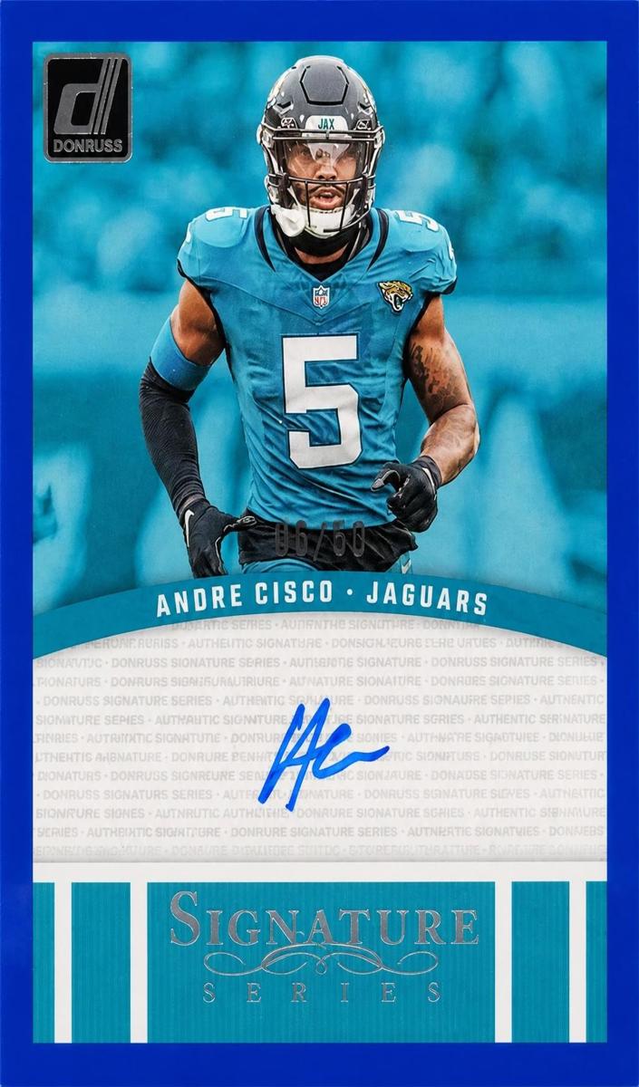 2024 Panini Donruss Football Blue Andre Cisco #SSE-ACI