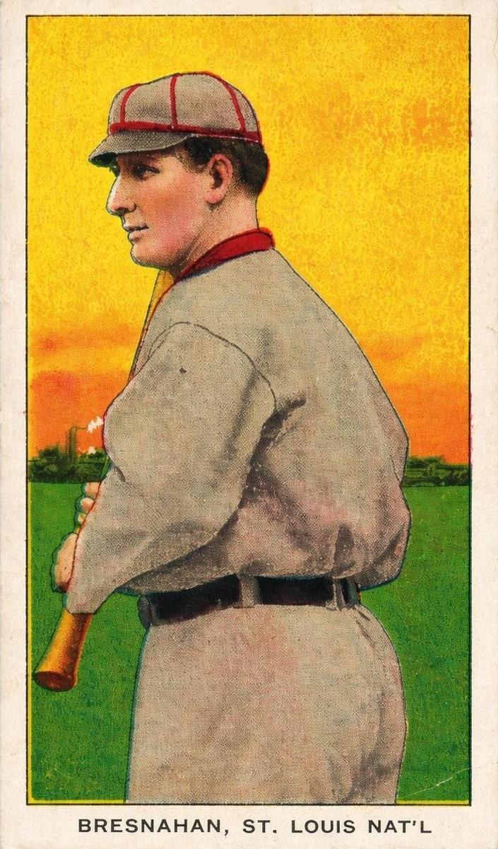 1909-11 T206 Baseball Batting Roger Bresnahan #NNO