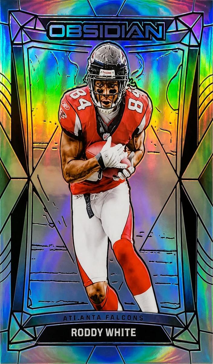 2024 Panini Obsidian Football Silver Roddy White #12