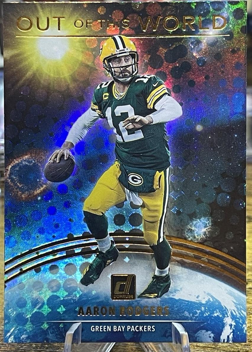 2021 Panini Donruss Football Aaron Rodgers #OTW-ARO