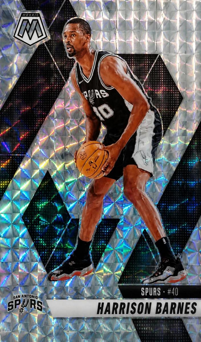 2024 Panini Mosaic Basketball Silver Harrison Barnes #50