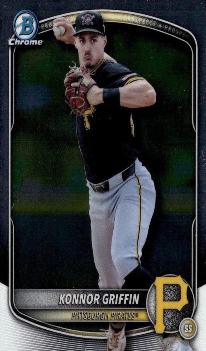 2025 Bowman Draft Chrome Baseball Konnor Griffin #BDC-102 PSA 10