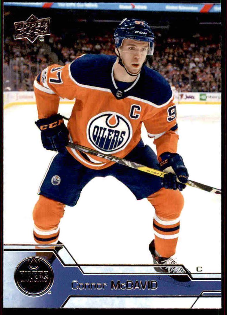 2019 Upper Deck Hockey Connor McDavid #UD30-27 PSA 9