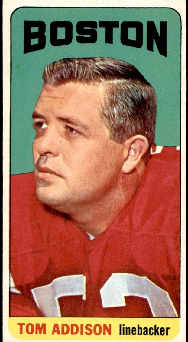 1965 Topps Football Tommy Addison #1