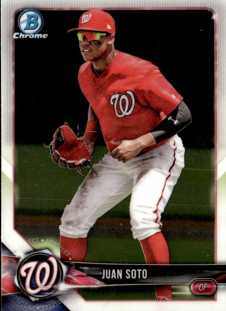 2018 Bowman Baseball Juan Soto #BCP52