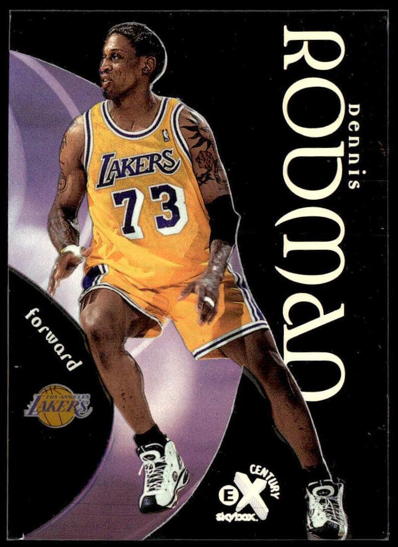 1998 Skybox E-X Century Basketball Dennis Rodman #16