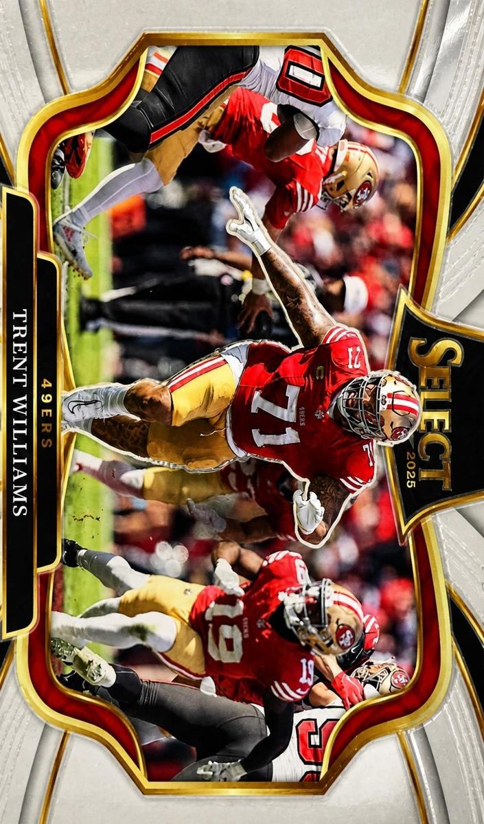 2025 Panini Select Football Trent Williams #418