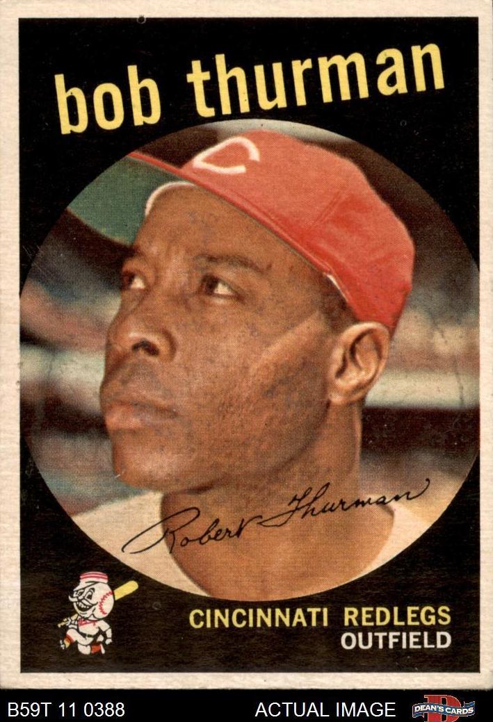 1959 Topps Baseball Bob Thurman #541 PSA 7