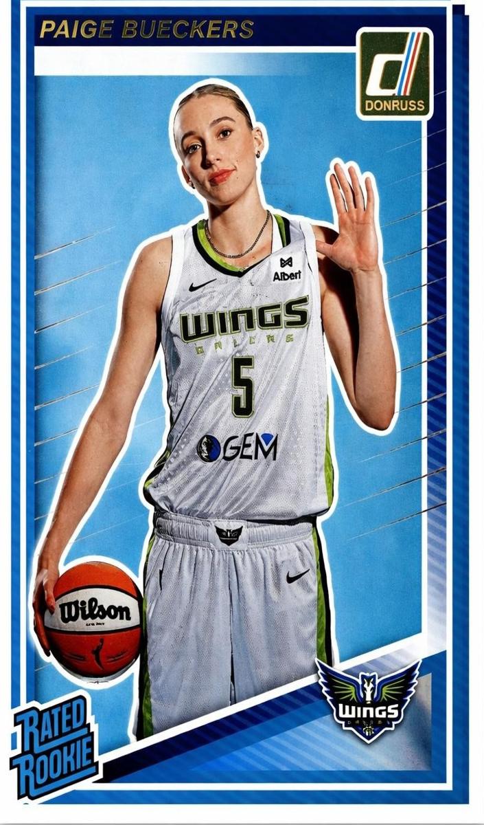 2025 Panini Donruss WNBA Basketball Lava Paige Bueckers #86 PSA 9