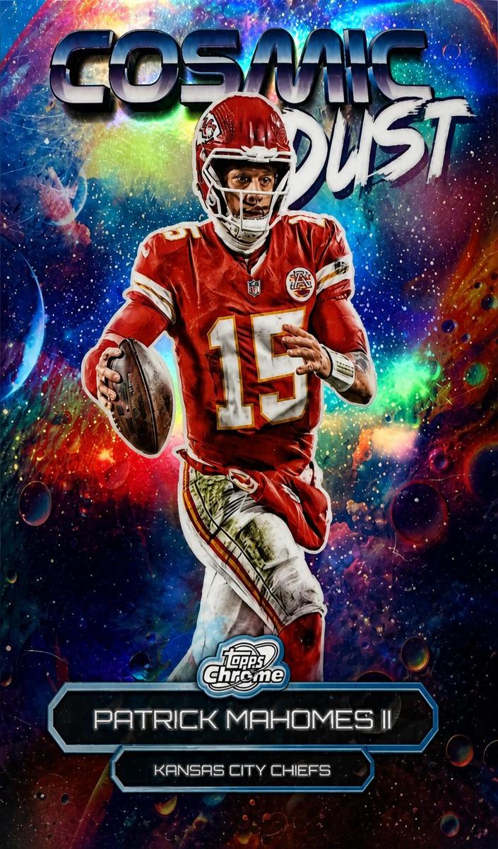 2025 Topps Cosmic Chrome Football Patrick Mahomes II #CD-11