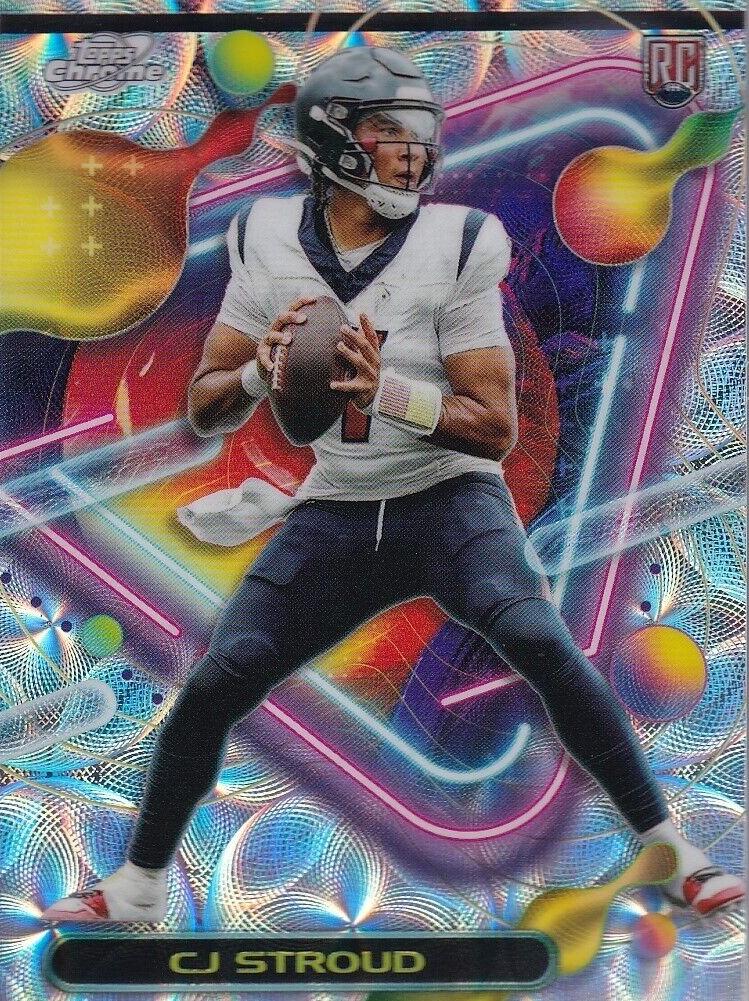 2023 Topps Composite Football Nucleus C.J. Stroud #252 PSA 9