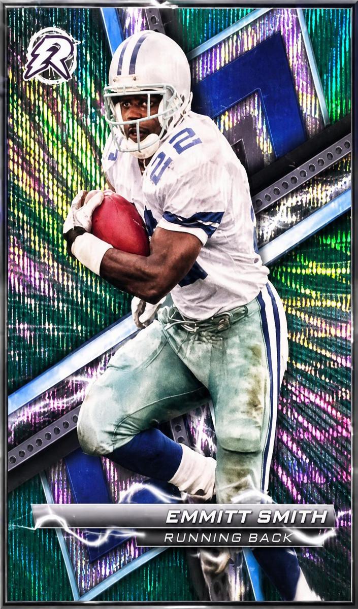 2023 Topps Composite Football Teal Surge Emmitt Smith #52