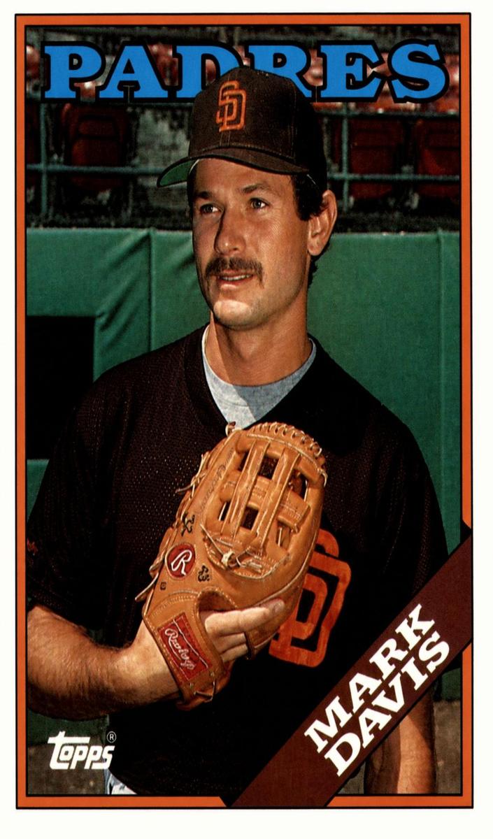 1988 Topps Baseball Mark Davis #482
