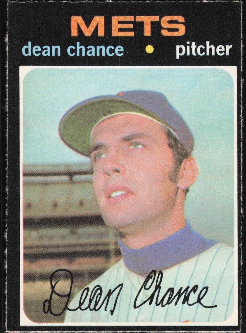 1971 O-Pee-Chee Baseball Dean Chance #36