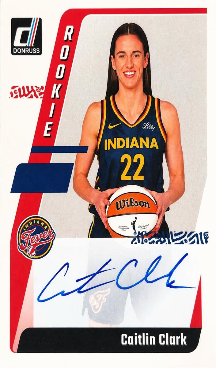 2024 Panini Rookie Royalty WNBA Basketball Caitlin Clark #ND-CC PSA 9