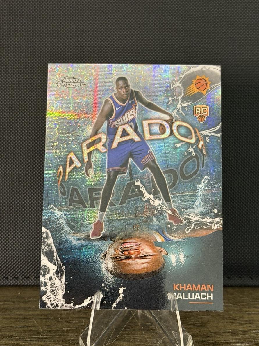 2025 Topps Chrome Basketball Khaman Maluach #PX-28 PSA 9