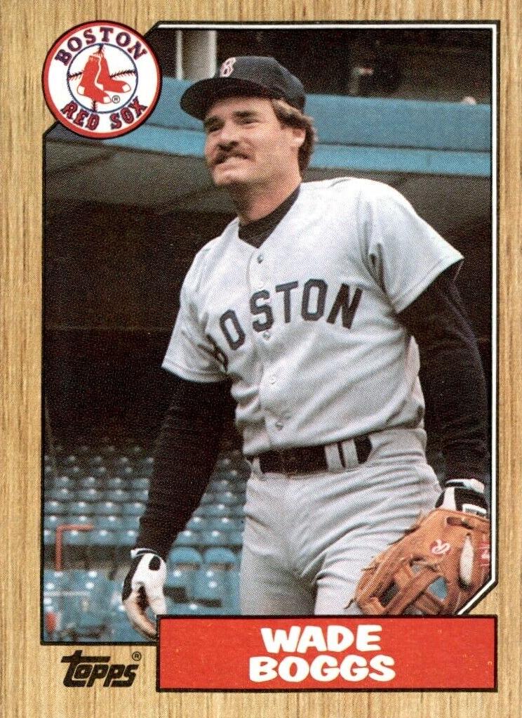 1987 Topps Baseball Wade Boggs #150 PSA 9