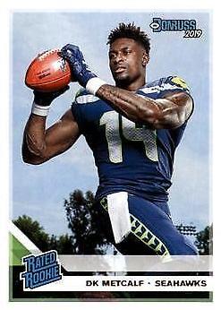 2019 Panini Donruss Football DK Metcalf #313