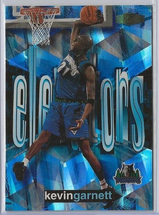 1999 Flair Showcase Basketball Kevin Garnett #8E SGC 9