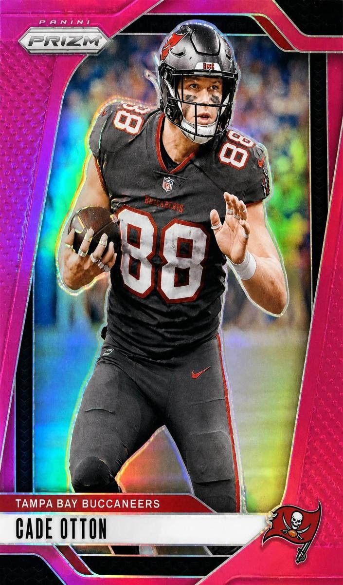 2024 Panini Prizm Football Pink Cade Otton #271
