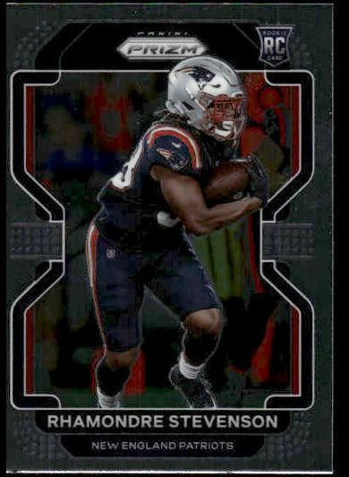 2021 Panini Prizm Football Rhamondre Stevenson #367 PSA 9