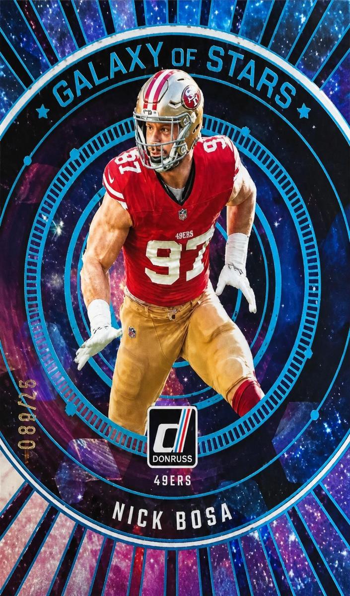 2024 Panini Donruss Football Cubic Nick Bosa #GOS-NBO PSA 9