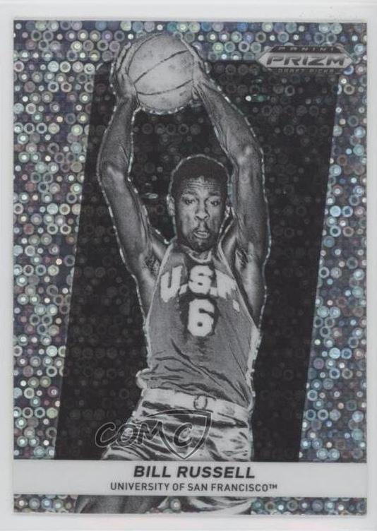 2022 Panini Prizm Draft Picks Basketball Circles Bill Russell #FB-BR