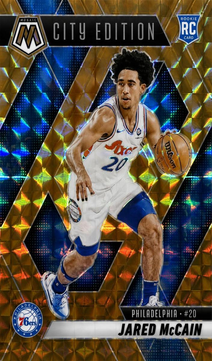 2024 Panini Mosaic Basketball Bronze Jared McCain #277 PSA 9