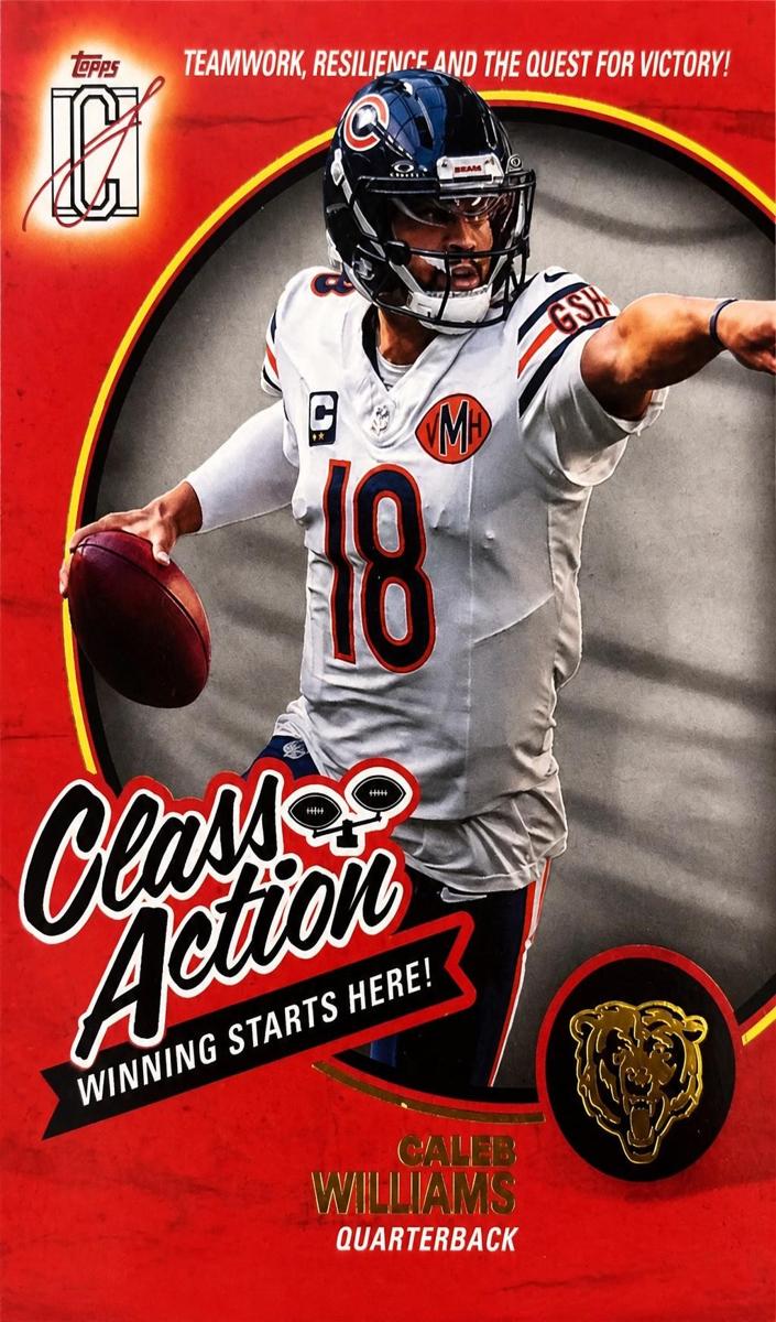 2025 Topps Signature Class Football Caleb Williams #CA-6