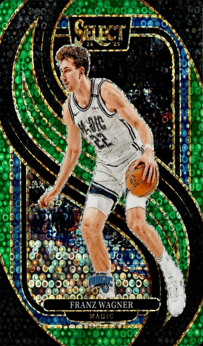 2024 Panini Select Basketball Green Disco Franz Wagner #157