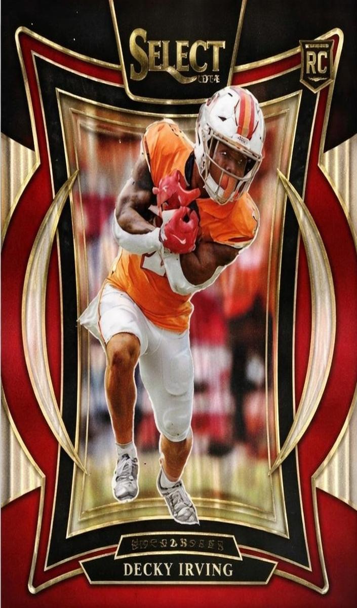 2024 Panini Select Football Black and Red Shock Bucky Irving #4