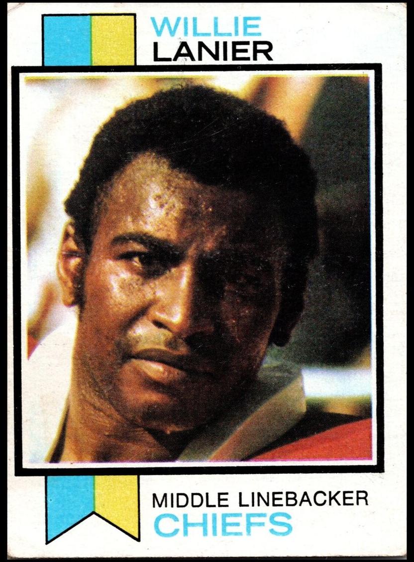 1973 Topps Football Willie Lanier #410 PSA 9