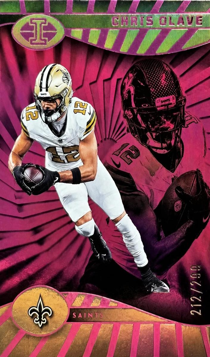 2024 Panini Illusions Football Pink Trophy Collection Chris Olave #61