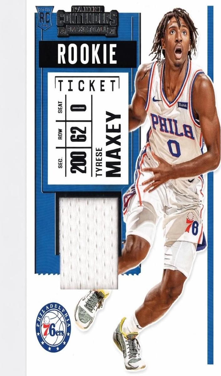 2020 Panini Contenders Basketball Tyrese Maxey #RS-TMX PSA 10