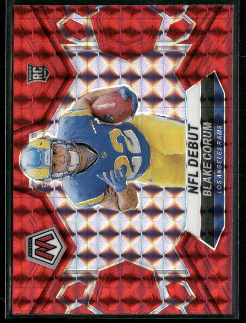 2024 Panini Mosaic Football Red Blake Corum #278