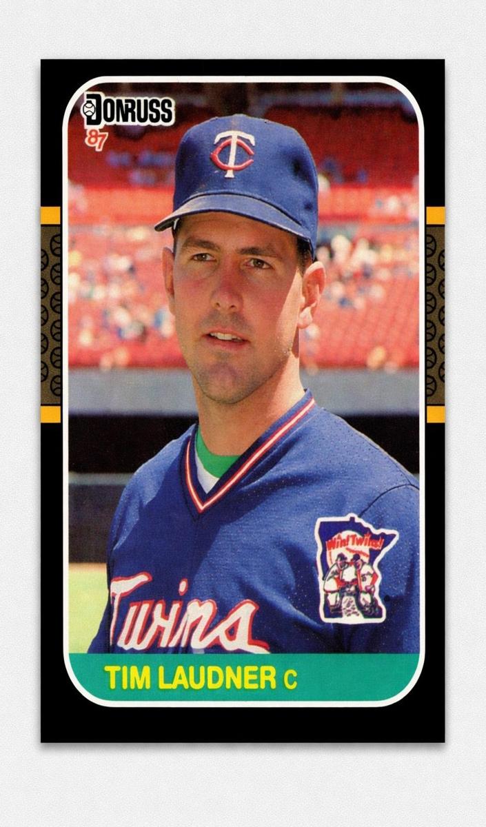 1987 Donruss Baseball Tim Laudner #320