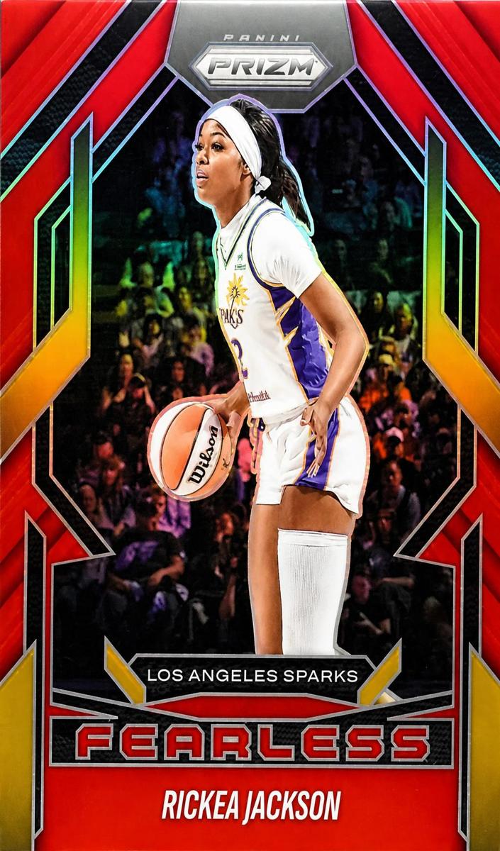 2025 Panini Prizm WNBA Basketball Red Rickea Jackson #2