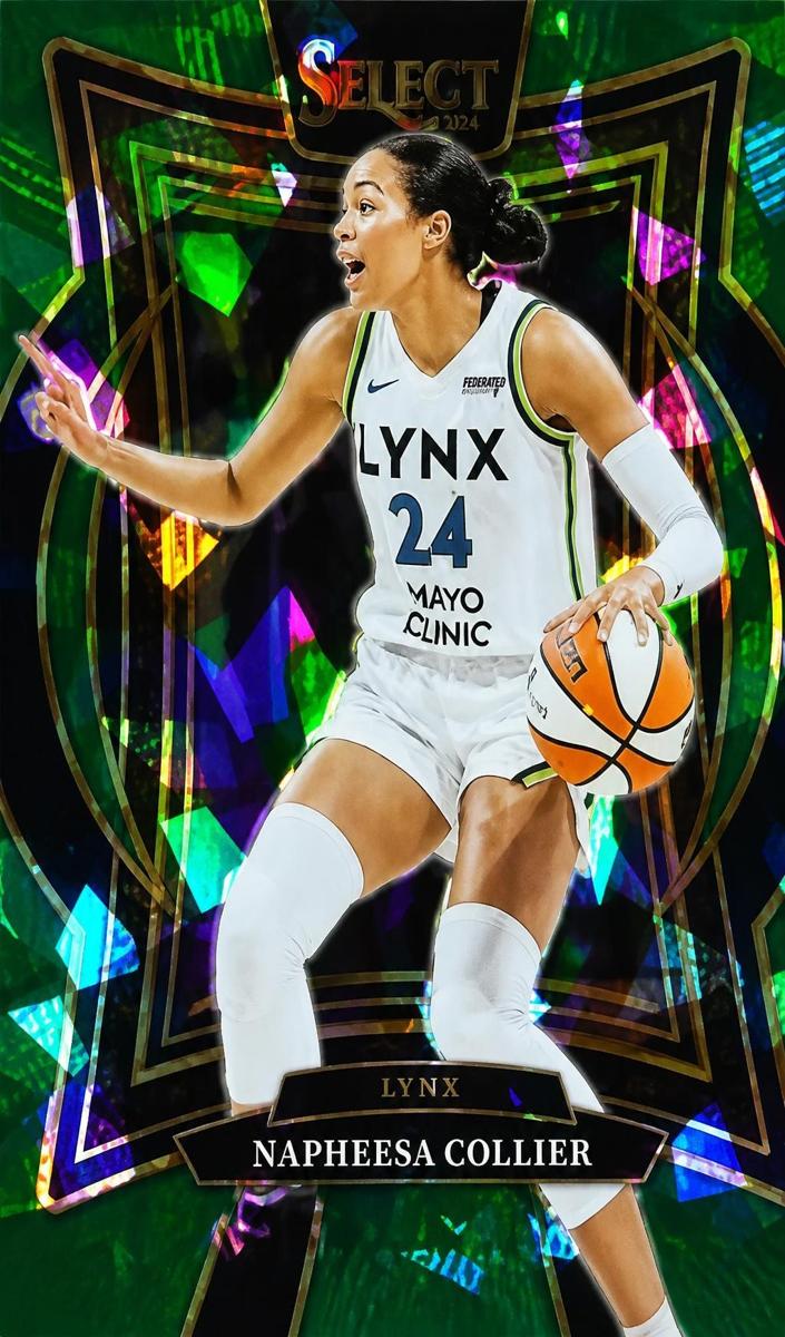 2025 Panini Select WNBA Basketball Green Ice Napheesa Collier #100