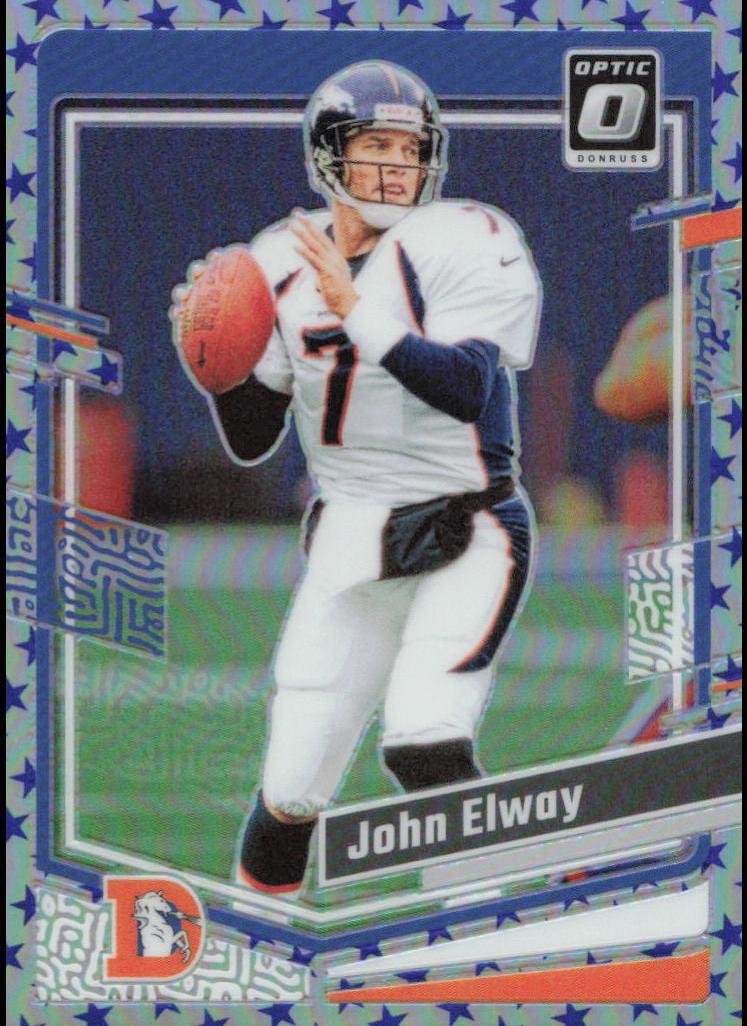 2023 Donruss Optic Football Stars John Elway #55 PSA 10