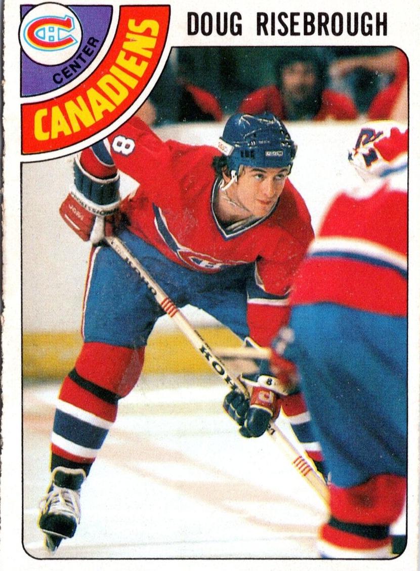 1978 O-Pee-Chee Hockey Doug Risebrough #249 PSA 9