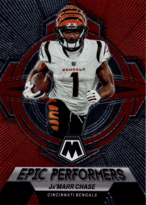 2023 Panini Mosaic Football Ja'Marr Chase #EP-JC SGC 9