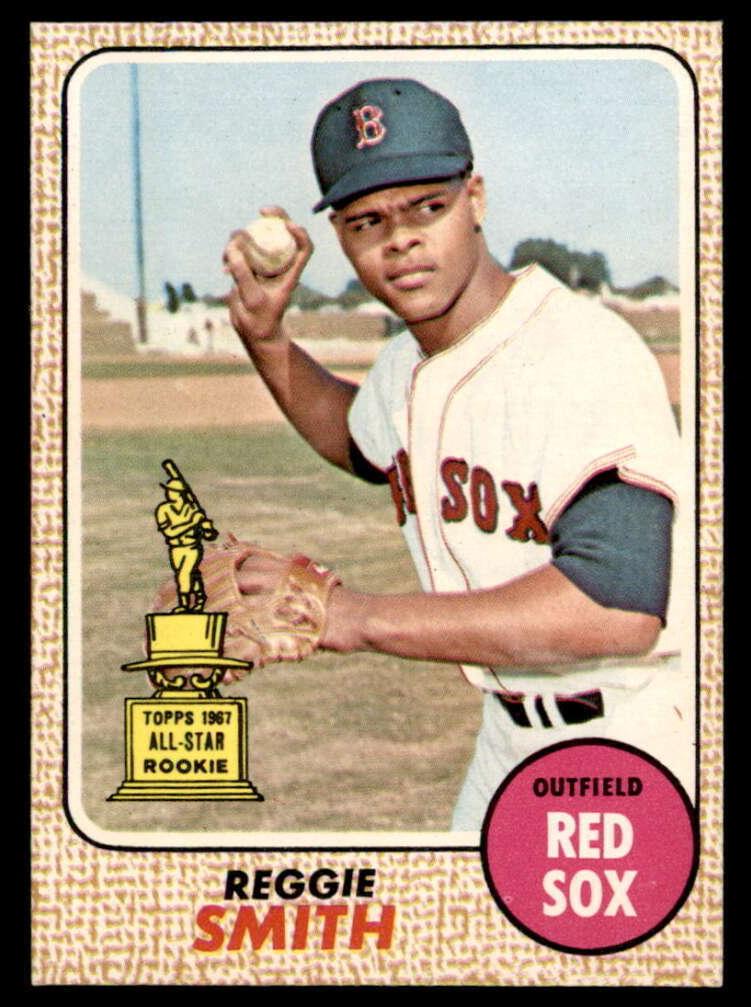 1968 O-Pee-Chee Baseball Reggie Smith #61 PSA 8