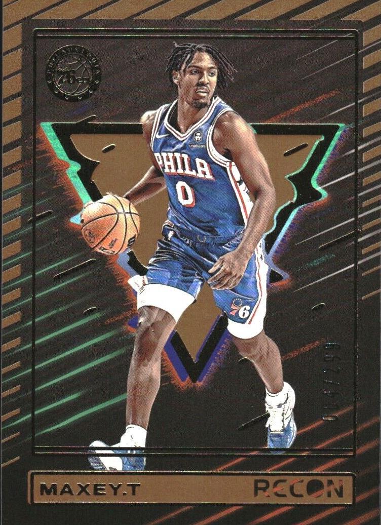 2023 Panini Recon Basketball Holo Bronze Tyrese Maxey #156
