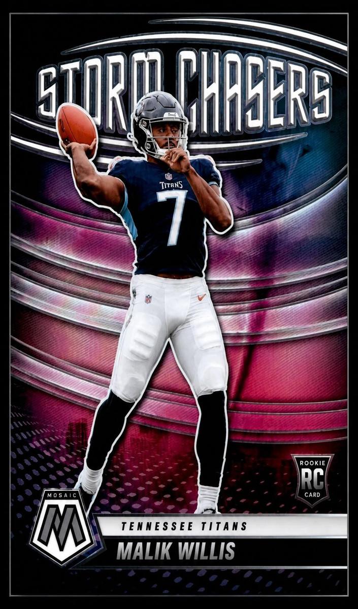 2022 Panini Mosaic Football Malik Willis #SC-13 PSA 9