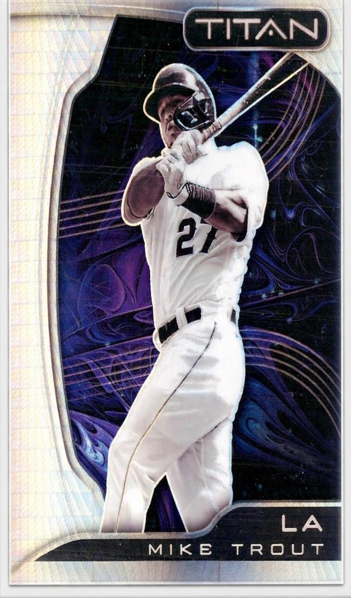 2022 Panini Chronicles Baseball Hyper Mike Trout #20
