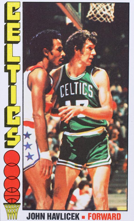 1976 Topps Basketball John Havlicek #90
