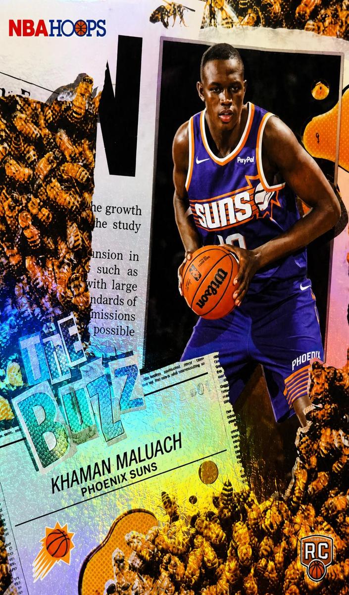 2025 Topps NBA Hoops Basketball Khaman Maluach #TB-10