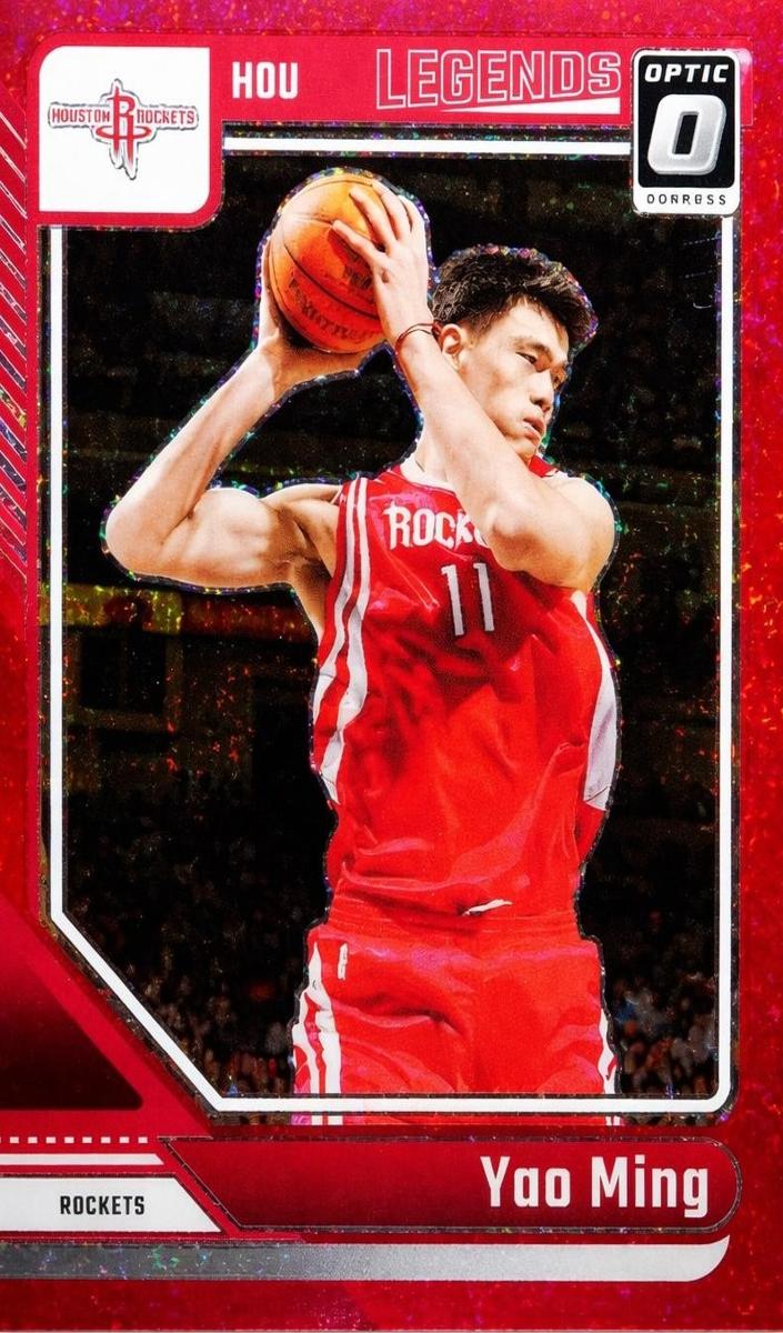 2024 Donruss Optic Basketball Red Glitter Yao Ming #226